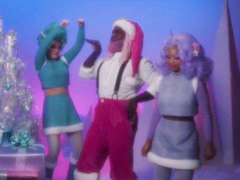 Santa and Elves Dance