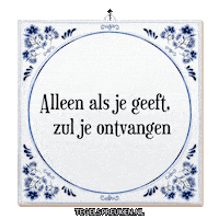 Trots Ondersteuning Sticker by Tegelspreuken.nl