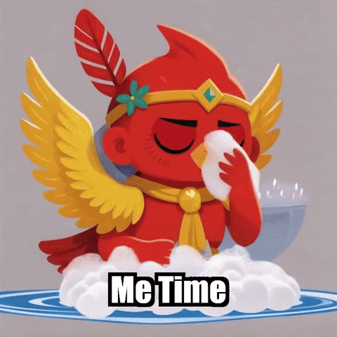Me Time Relaxation GIF by The Cardinal Virtue