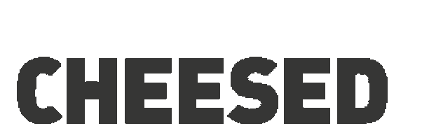 Cheesed Sticker by Burgerism