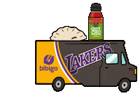 Basketball Eat Sticker by bibigo
