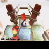 Jumping Crash Bandicoot GIF
