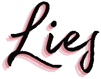 Lies Sticker by Helen Townsend Music