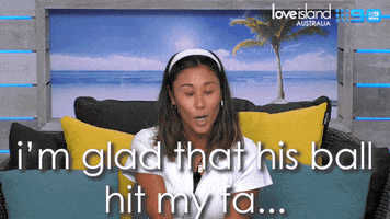 Channel 9 Reaction GIF by Love Island Australia