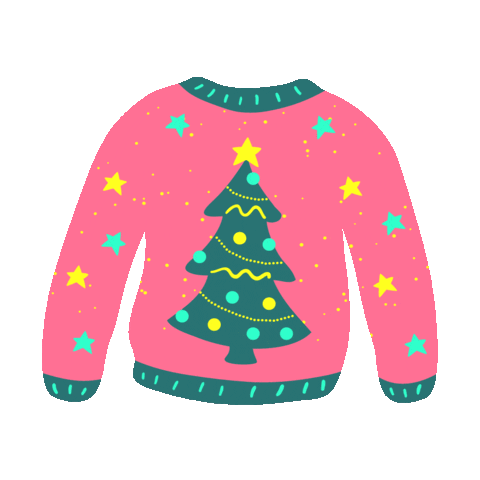 Christmas Sweater Kersttrui Sticker by Bij Roos op de Thee