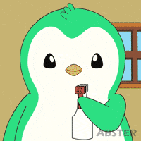 Penguin Wipe GIF by Abster