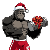 World Gym Gorilla Sticker by World Gym