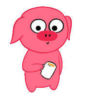 Pink Wow Sticker by Steluna