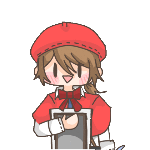 Happy Wave Sticker by Fluffy the Thunder God 雷神阿毛