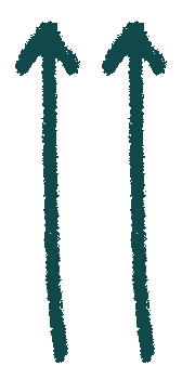 design arrow Sticker by Spoonflower