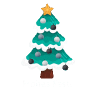 Christmas Tree Sticker by Alexa99