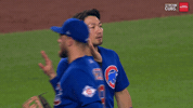 High Five Chicago Cubs GIF