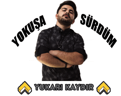 iyisor giphyupload yukarı kaydır yukarıkaydır kamil mutlu Sticker