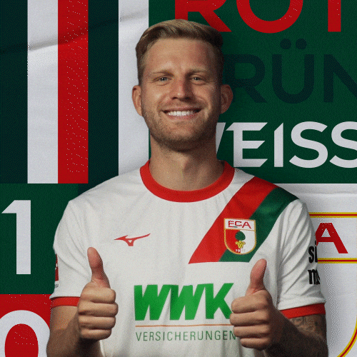 Arne Maier Football GIF by FC Augsburg 1907