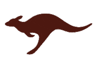 kangaroos-originals animal sneakers sneaker kangaroo Sticker