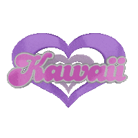 Kasumi_dayo heart kawaii かわいい y2k Sticker