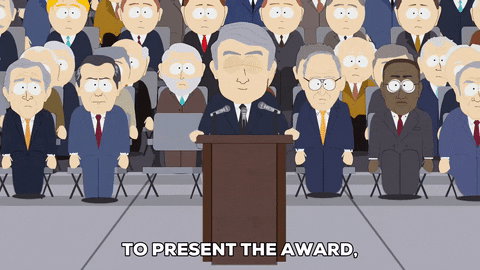 crowd award GIF by South Park 