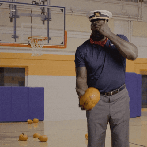 Scared Basketball GIF by Carnival Cruise Line