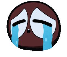 Sad Happy Tears Sticker by sabobatage