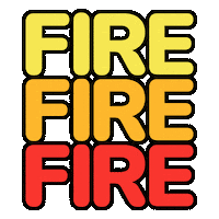 Sick Fire Fire Fire Sticker