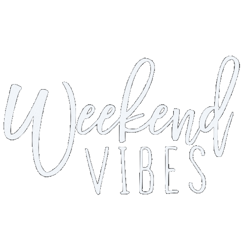 Weekend Vibes Sticker