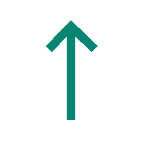 Infineon arrow swipe up upwards Sticker