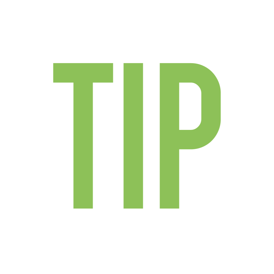 Typography Tip Sticker by Dadawan