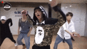 Silver Spoon Dance Practice GIF