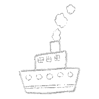 Ferienwohnung_Wilhelmshaven boot meer schiff wilhelmshaven Sticker