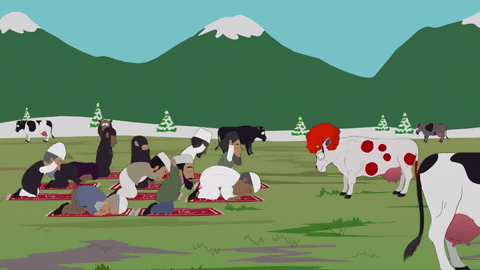 afro praying GIF by South Park 