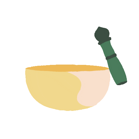 antevasin sound healing singing bowl sound bowl antevasin Sticker