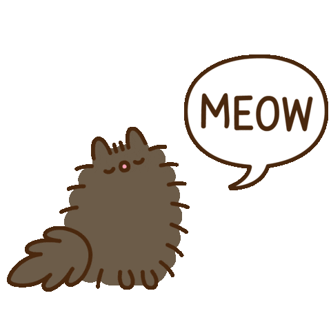 Cat Singing Sticker by Pusheen