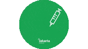PlusJakarta jakarta vaccinated vaksin betawi Sticker