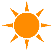 Orange Sonne Sticker by ILS - Deutschlands größte Fernschule