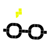 Glasses Harry Sticker by LEGO