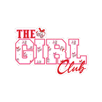 The Girls Club Logo Sticker by LITTLE SHARK AND CO.
