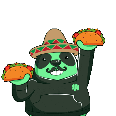 Hungry Mexican Food Sticker by SuperVerse
