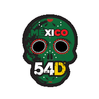 54D_MIAMI mexico training train discipline Sticker