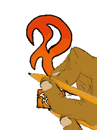 Art Cartoon Sticker