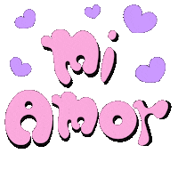 My Love Hearts Sticker by Amor Design Studio