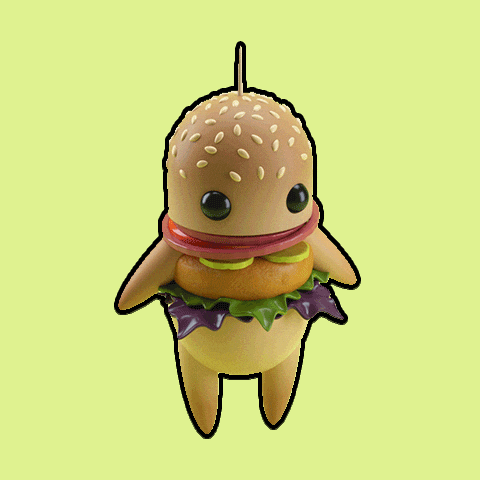 Happy Fast Food GIF