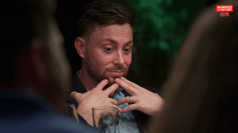 Oh My God Reaction GIF by Married At First Sight