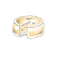 Read Cheese Wheel Sticker by penguinrandomhouse