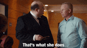 that's what she does gerry dee GIF by Mr. D