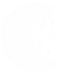Moon And Stars Sticker