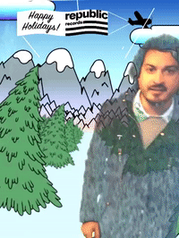 framebeta GIF by Republic Records Holiday Party GIFs