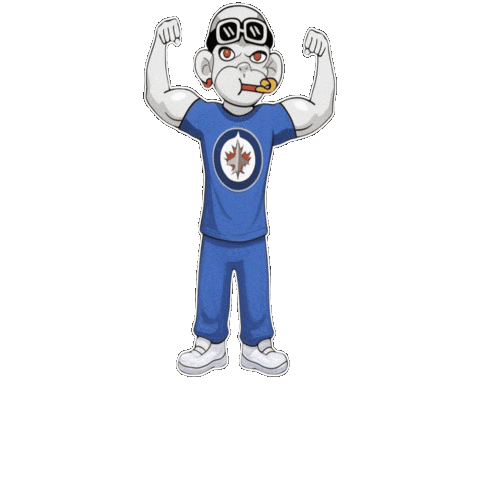 Blue White W Sticker by Zhot