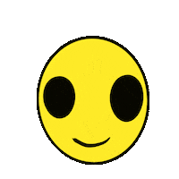 Happy Smiley Face Sticker
