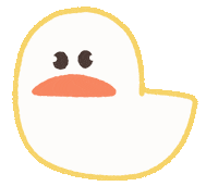 Duck Ok Sticker