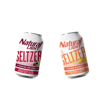 Natural-Light-Beer party beer cheers drinks Sticker